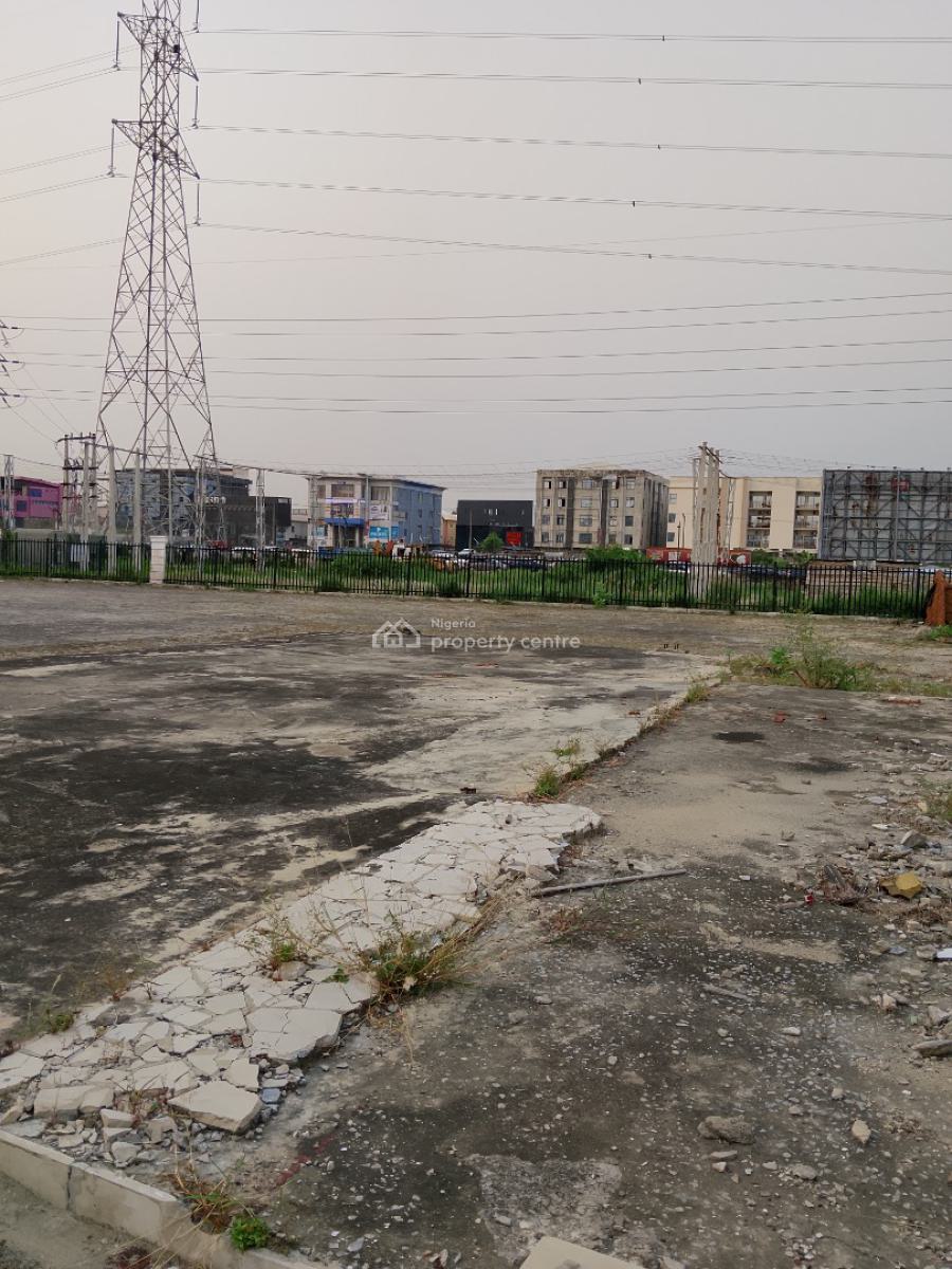 2300sqm Land Facing The Expressway Fenced Round with Gate, Between Marwa and Ikate Lekki Epe Expressway, Lekki Phase 1, Lekki, Lagos, Mixed-use Land for Sale