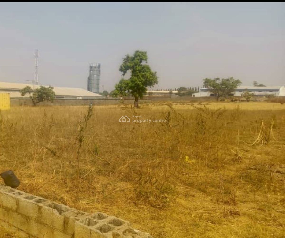 9,6789sqm Industrial/multipurpose Land with Fence, By Alibert, Idu Industrial, Abuja, Industrial Land for Sale