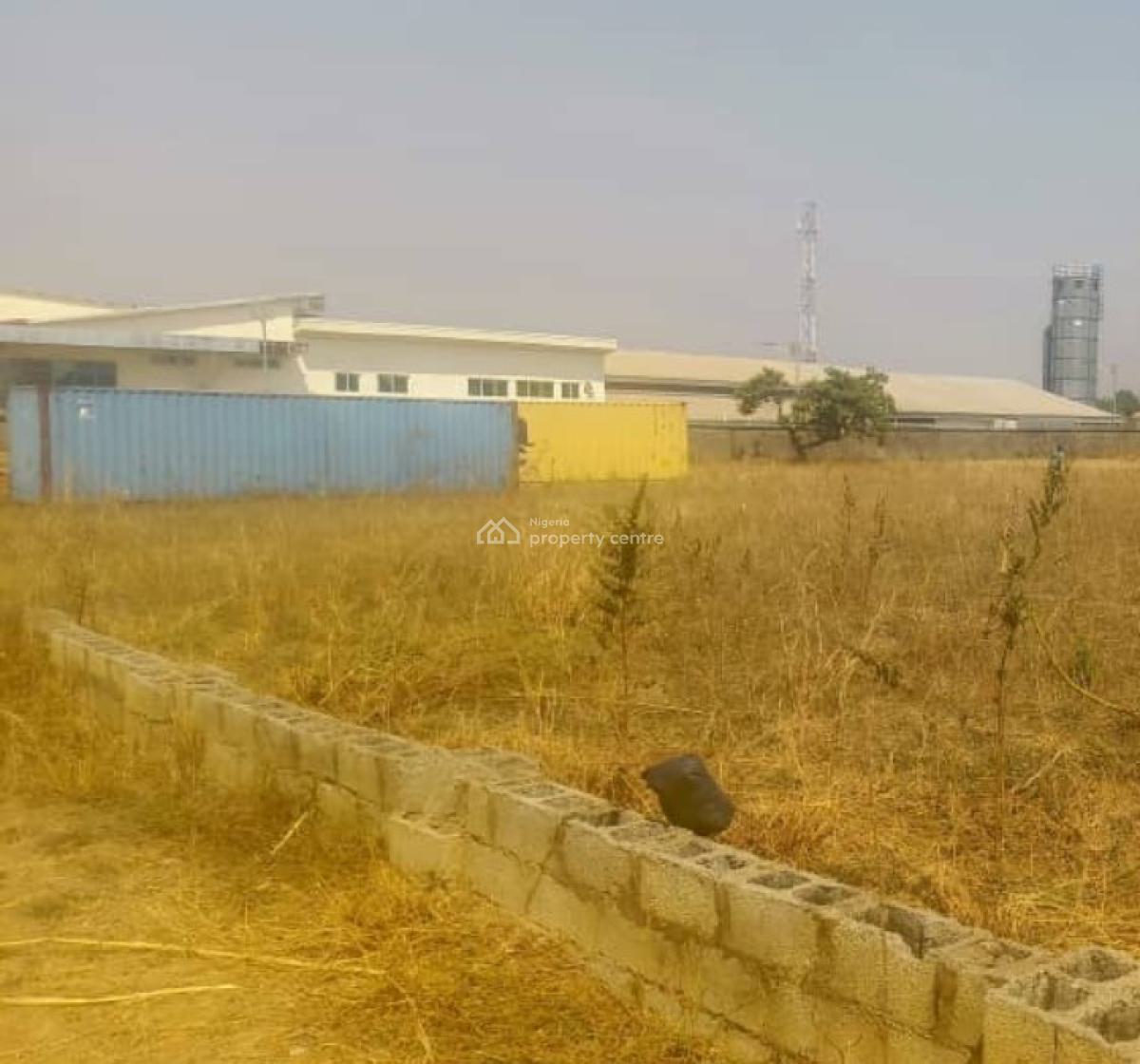 9,6789sqm Industrial/multipurpose Land with Fence, By Alibert, Idu Industrial, Abuja, Industrial Land for Sale