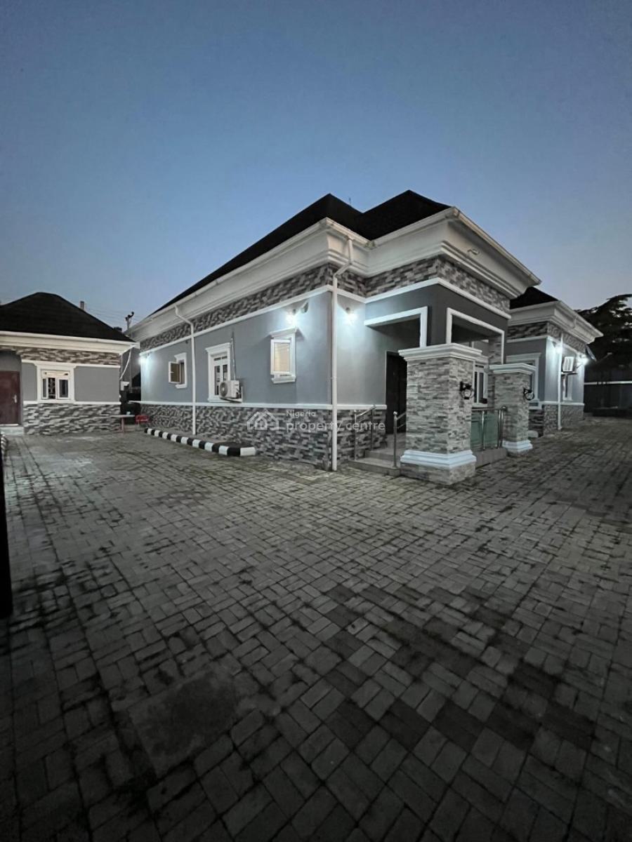 Premium 4 Bedroom Bungalow with 2 Rooms Bq, Karsana, Abuja, Detached Bungalow for Sale