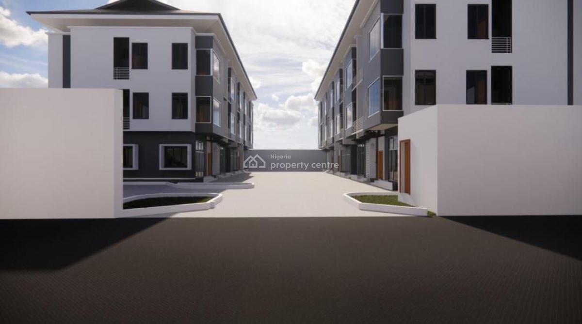 4 Bedroom Detached House with Bq, Mosunmolu Mews, Ajannaku Street,  Awuse Estate, Opebi, Ikeja, Lagos, Terraced Duplex for Sale