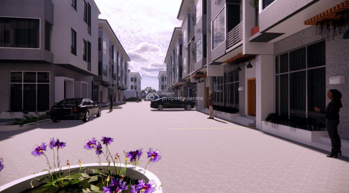 4 Bedroom Detached House with Bq, Mosunmolu Mews, Ajannaku Street,  Awuse Estate, Opebi, Ikeja, Lagos, Terraced Duplex for Sale