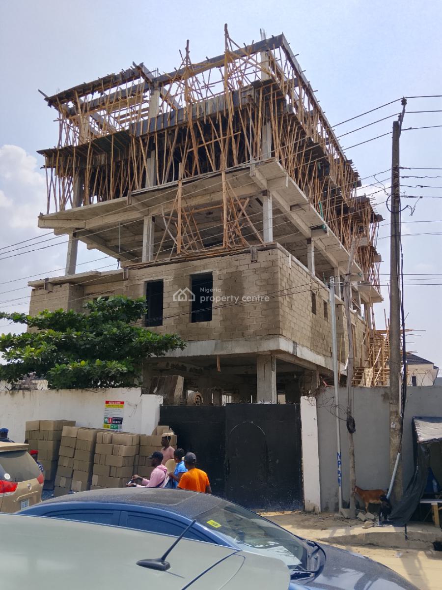 Brand New 2 Bedroom Apartment with Rooftop Bar and Elevator, Project Delivery Date May 2026, Ologolo, Lekki, Lagos, Flat / Apartment for Sale