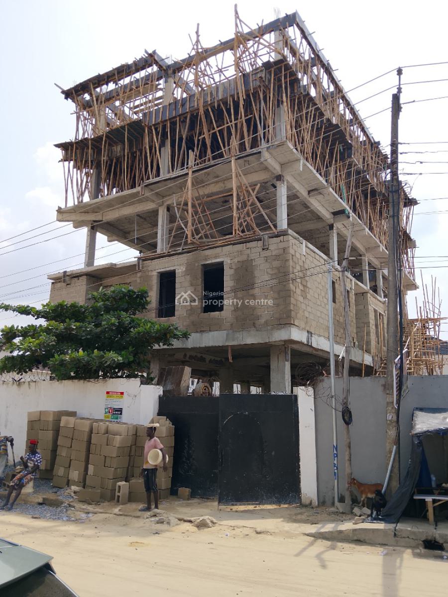 Brand New 2 Bedroom Apartment with Rooftop Bar and Elevator, Project Delivery Date May 2026, Ologolo, Lekki, Lagos, Flat / Apartment for Sale