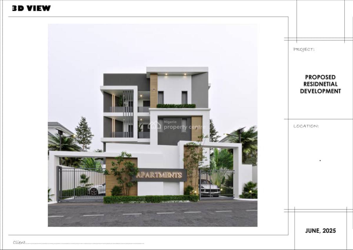 Brand New 2 Bedroom Apartment with Rooftop Bar and Elevator, Project Delivery Date May 2026, Ologolo, Lekki, Lagos, Flat / Apartment for Sale