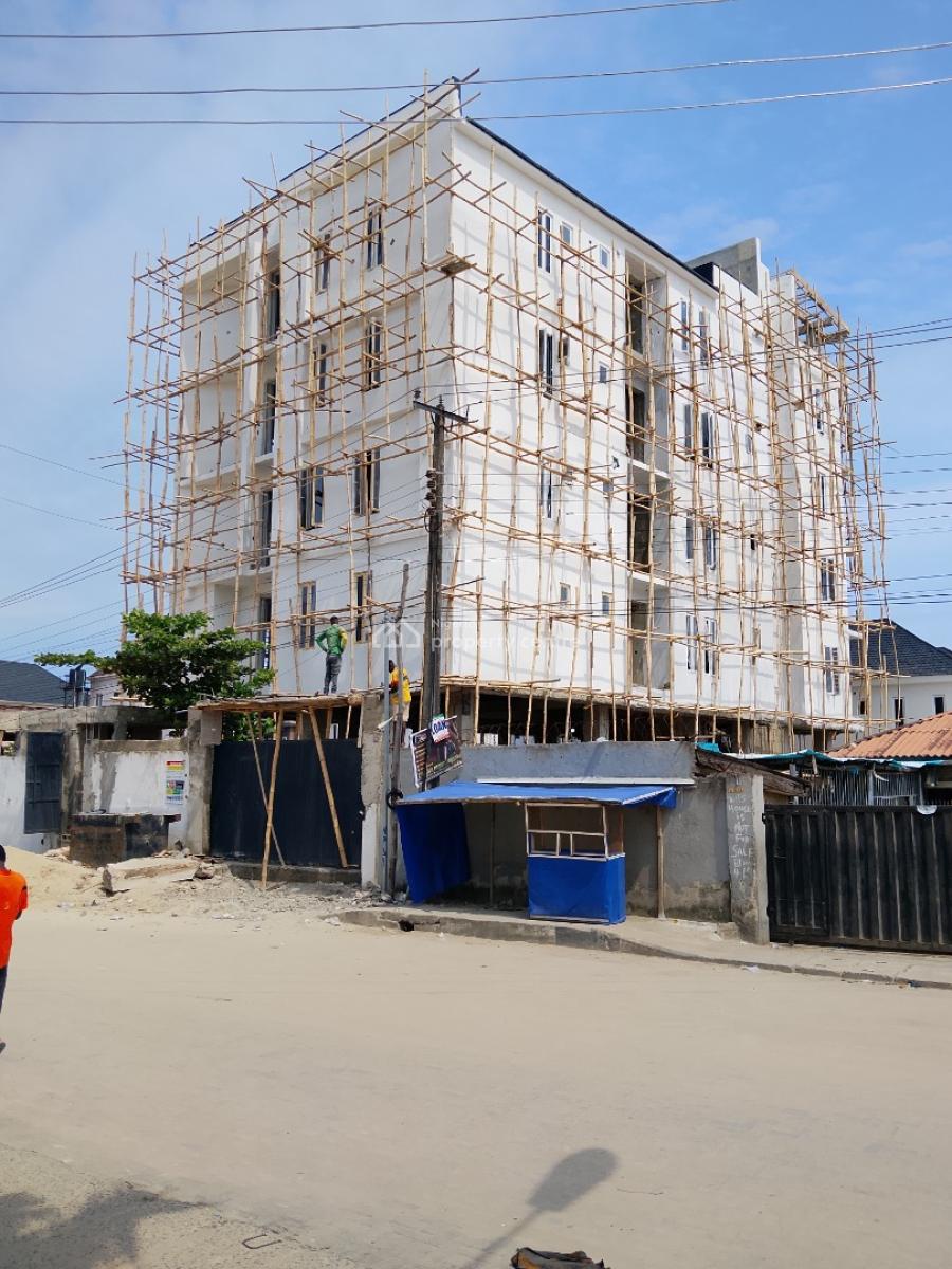 Brand New 2 Bedroom Apartment with Rooftop Bar and Elevator, Ologolo, Lekki, Lagos, Flat / Apartment for Sale