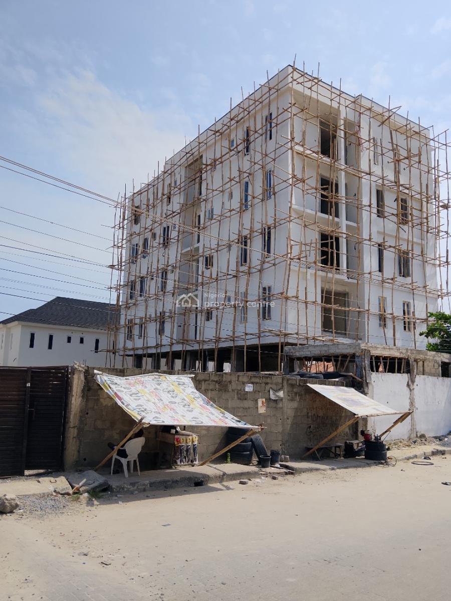 Brand New 2 Bedroom Apartment with Rooftop Bar and Elevator, Ologolo, Lekki, Lagos, Flat / Apartment for Sale