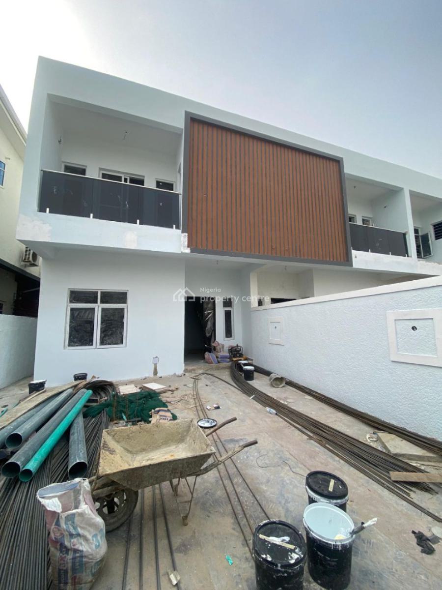 Self-compound 4-bedroom Duplex with Bq, Lekki Scheme 2, Ajah, Lagos, House for Sale