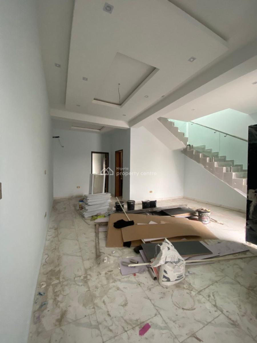 Self-compound 4-bedroom Duplex with Bq, Lekki Scheme 2, Ajah, Lagos, House for Sale