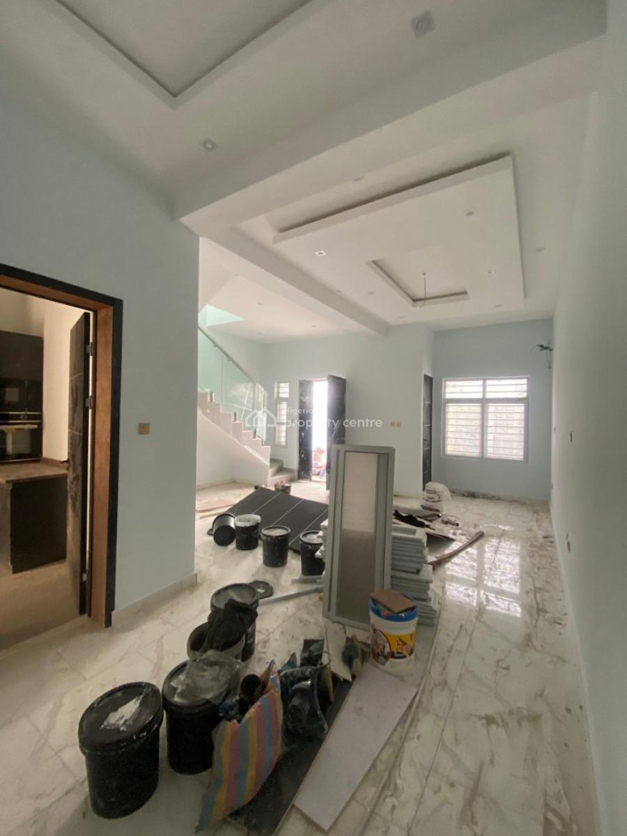 Self-compound 4-bedroom Duplex with Bq, Lekki Scheme 2, Ajah, Lagos, House for Sale