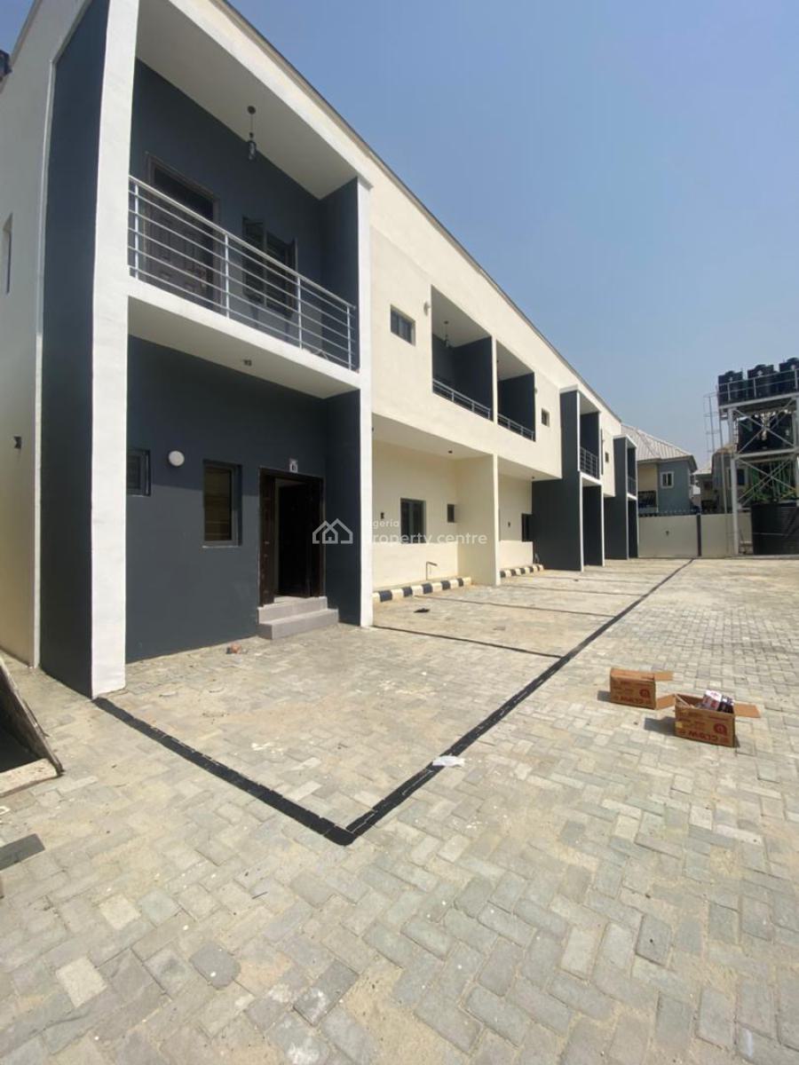 Newly Built 4 Bedroom Terrace Duplex with Excellent Facilities, Shoprite, Sangotedo, Ajah, Lagos, Terraced Duplex for Rent