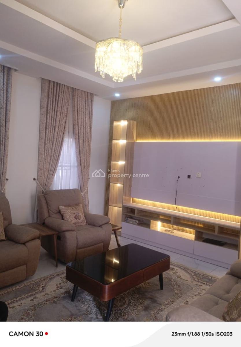 Fully Furnished and Serviced 3 Bedrooms Bungalow, Kado Estate, Kado, Abuja, Detached Bungalow for Rent