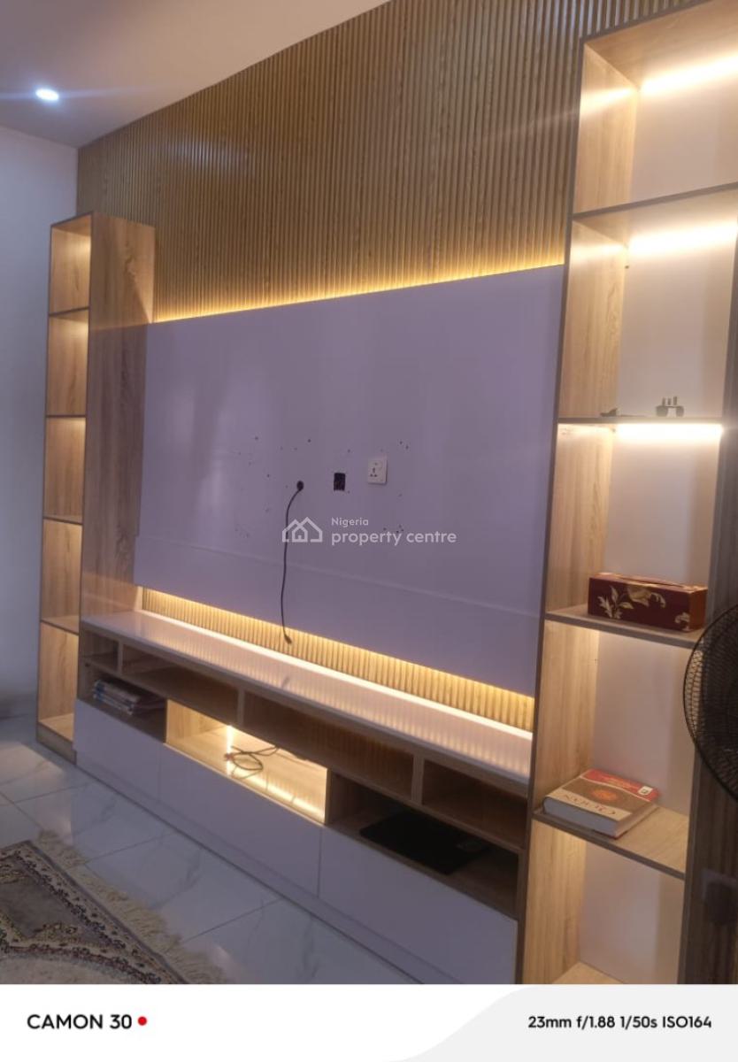 Fully Furnished and Serviced 3 Bedrooms Bungalow, Kado Estate, Kado, Abuja, Detached Bungalow for Rent