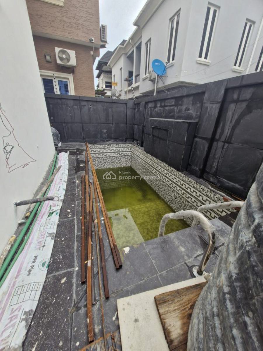 Massive 5 Bedroom Fully Detached with Pool, Lekki, Lagos, Detached Duplex for Sale