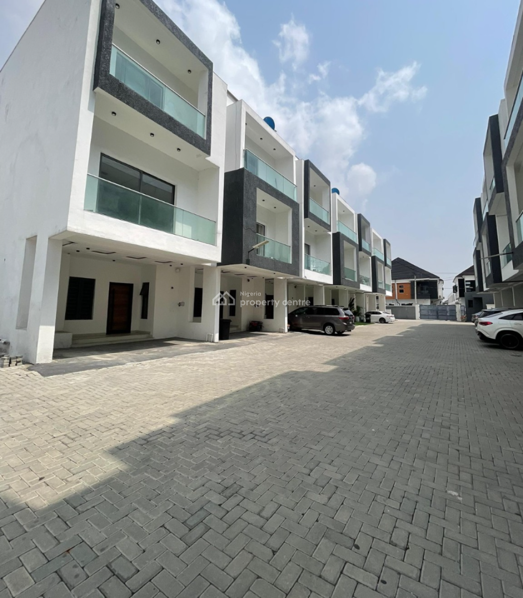 5 Bedroom Terraced Duplex on 2floors, Orchid Road, Lekki, Lagos, Terraced Duplex for Rent