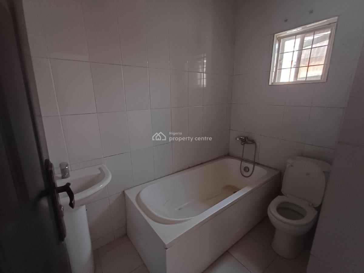 Clean 3 Bedroom Flat on The Ground Floor, Jahi, Abuja, Flat / Apartment for Rent