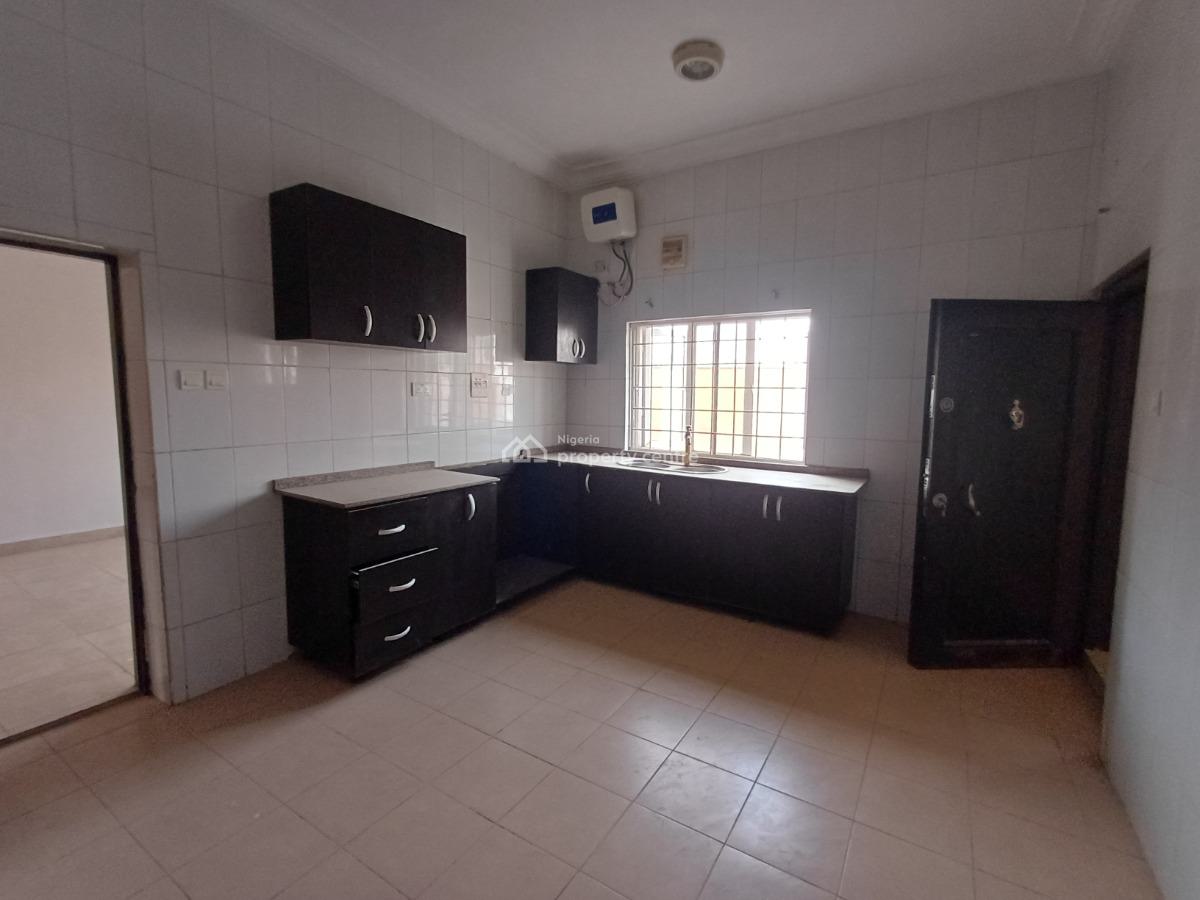 Clean 3 Bedroom Flat on The Ground Floor, Jahi, Abuja, Flat / Apartment for Rent
