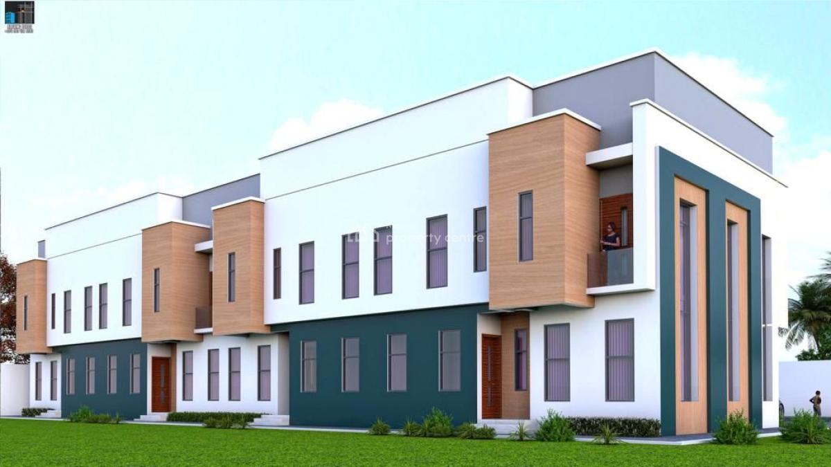 Elegantly Built 4 Bedrooms Terrace Duplex, Arepo, Berger, Arepo, Ogun, Terraced Duplex for Sale