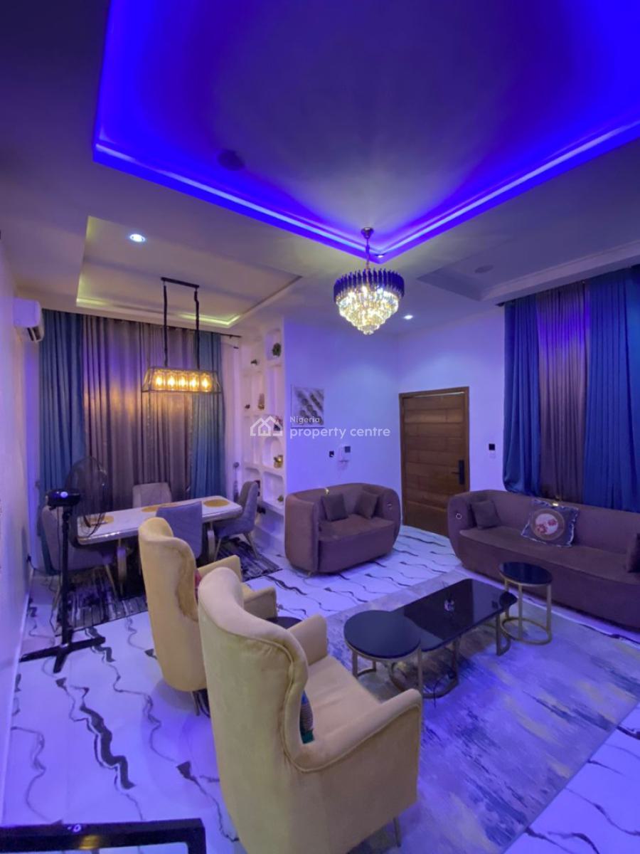 Fully Furnished 4 Bedroom Semi Detached Duplex with 1bq, Dpk Estate, Orchid Road, Lekki, Lagos, Semi-detached Duplex for Rent