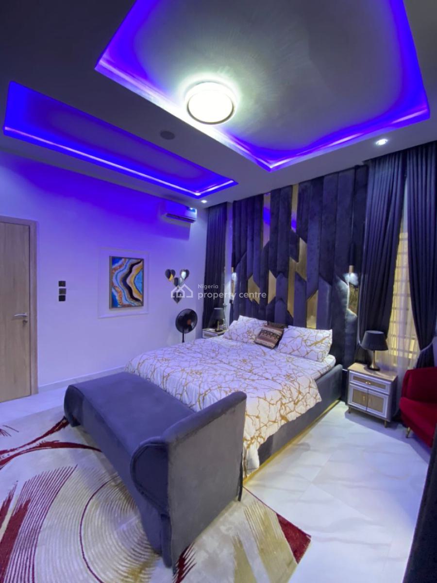 Fully Furnished 4 Bedroom Semi Detached Duplex with 1bq, Dpk Estate, Orchid Road, Lekki, Lagos, Semi-detached Duplex for Rent