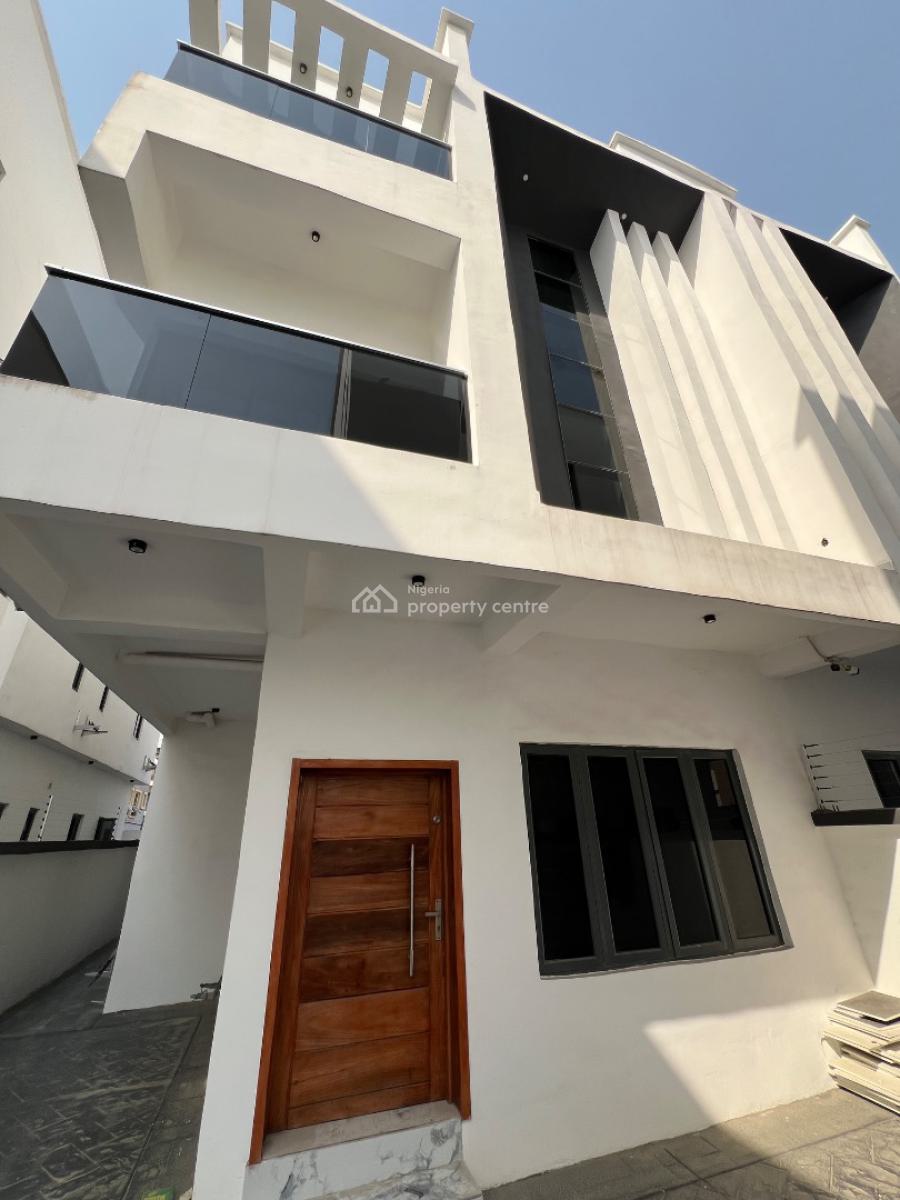 Brand New 5-bedroom Duplex with Bq & 2 Extra Rooms in a Non-flood Area, Ologolo, Lekki, Lagos, House for Rent