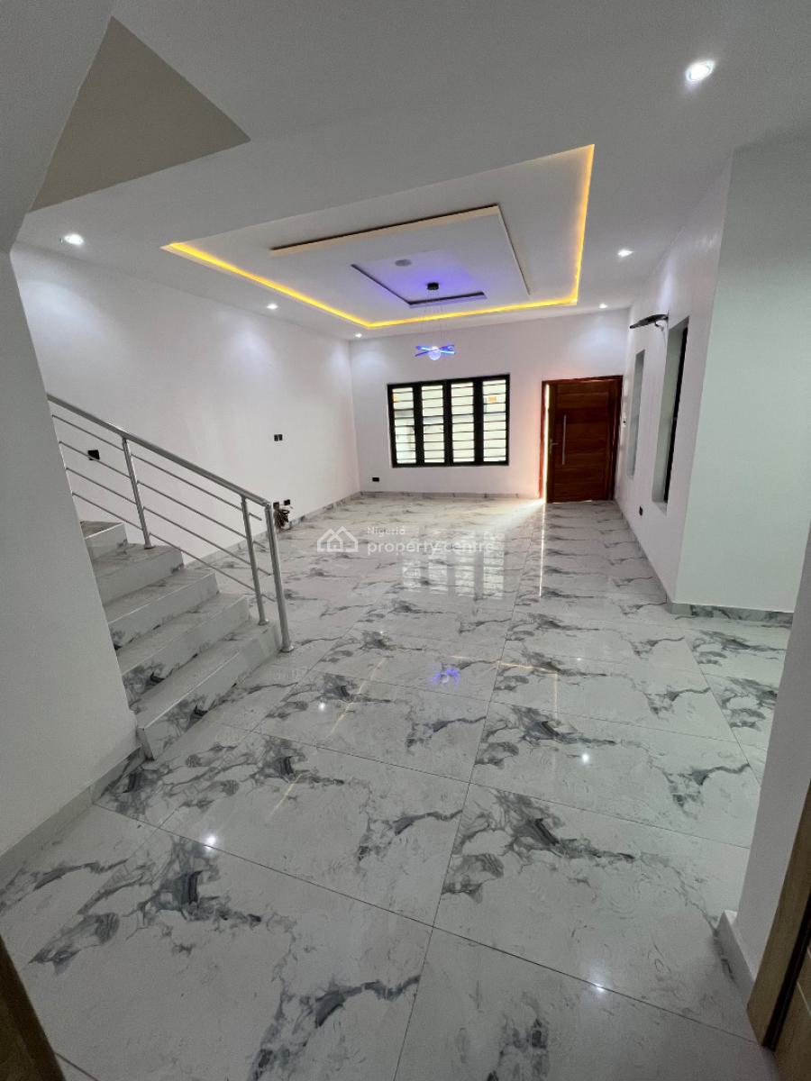 Brand New 5-bedroom Duplex with Bq & 2 Extra Rooms in a Non-flood Area, Ologolo, Lekki, Lagos, House for Rent