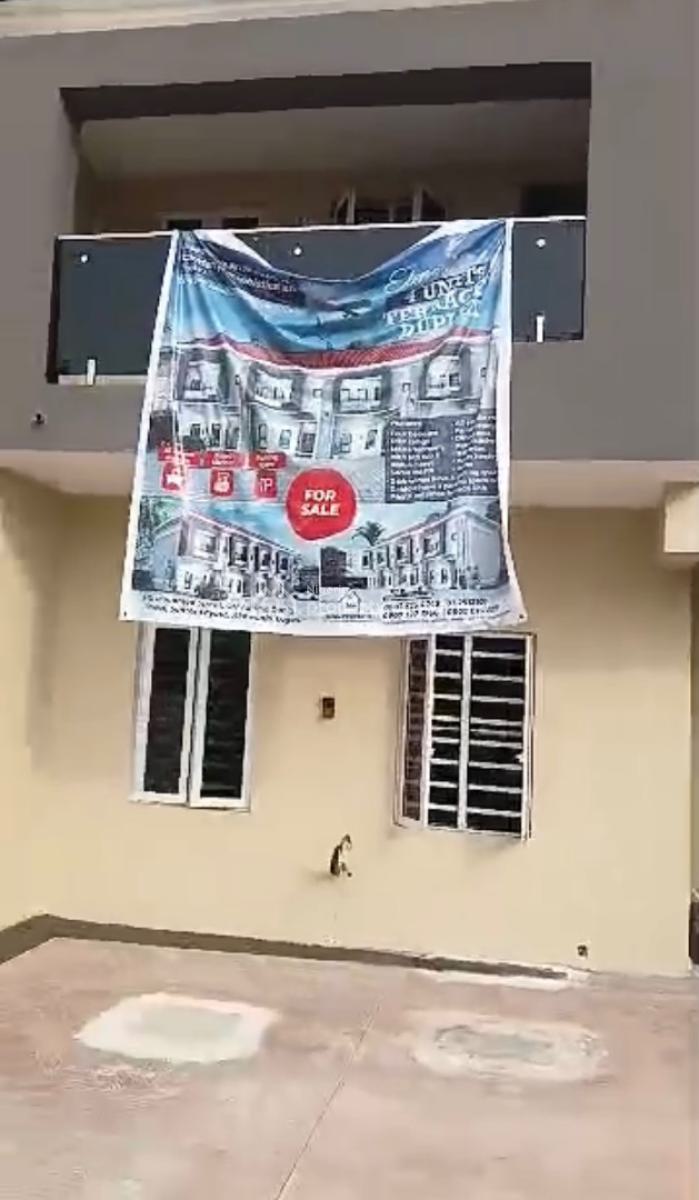 Lovely 4-bedroom Terraced Duplex (private Gate), Akowonjo, Alimosho, Lagos, Terraced Duplex for Sale