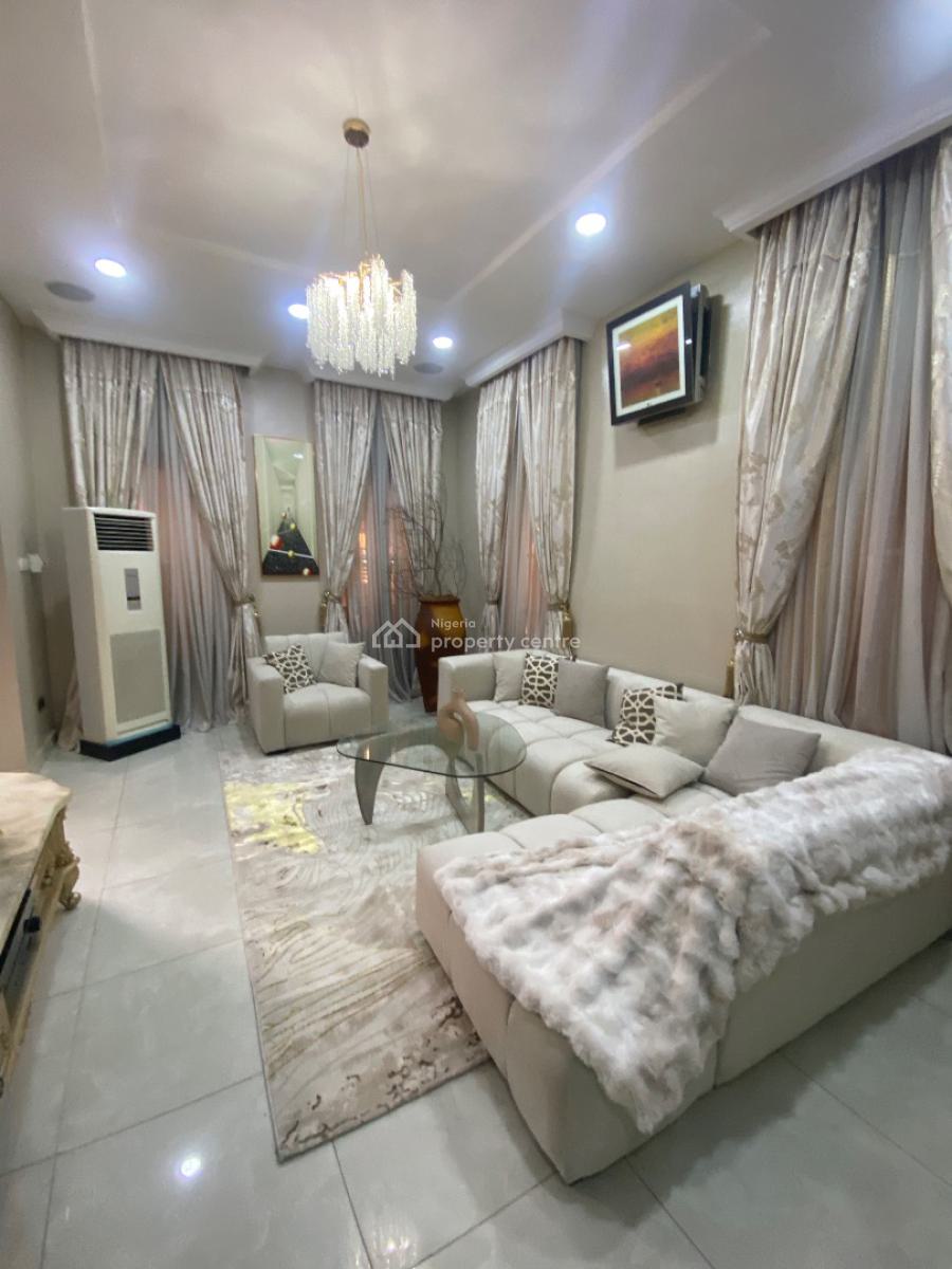 Premium 4 Bedroom Fully Detached Duplex with Bq, Chevron, Lekki, Lagos, Detached Duplex for Rent