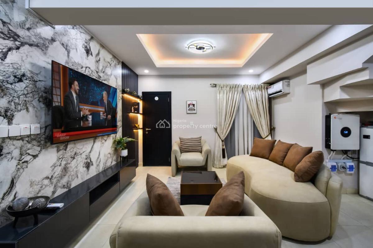 Cozy 3 Bedroom Maisonette, Apple Line Estate, By Pinnock, Close Proximity to Ebeano Supermarket, Osapa, Lekki, Lagos, Flat / Apartment Short Let