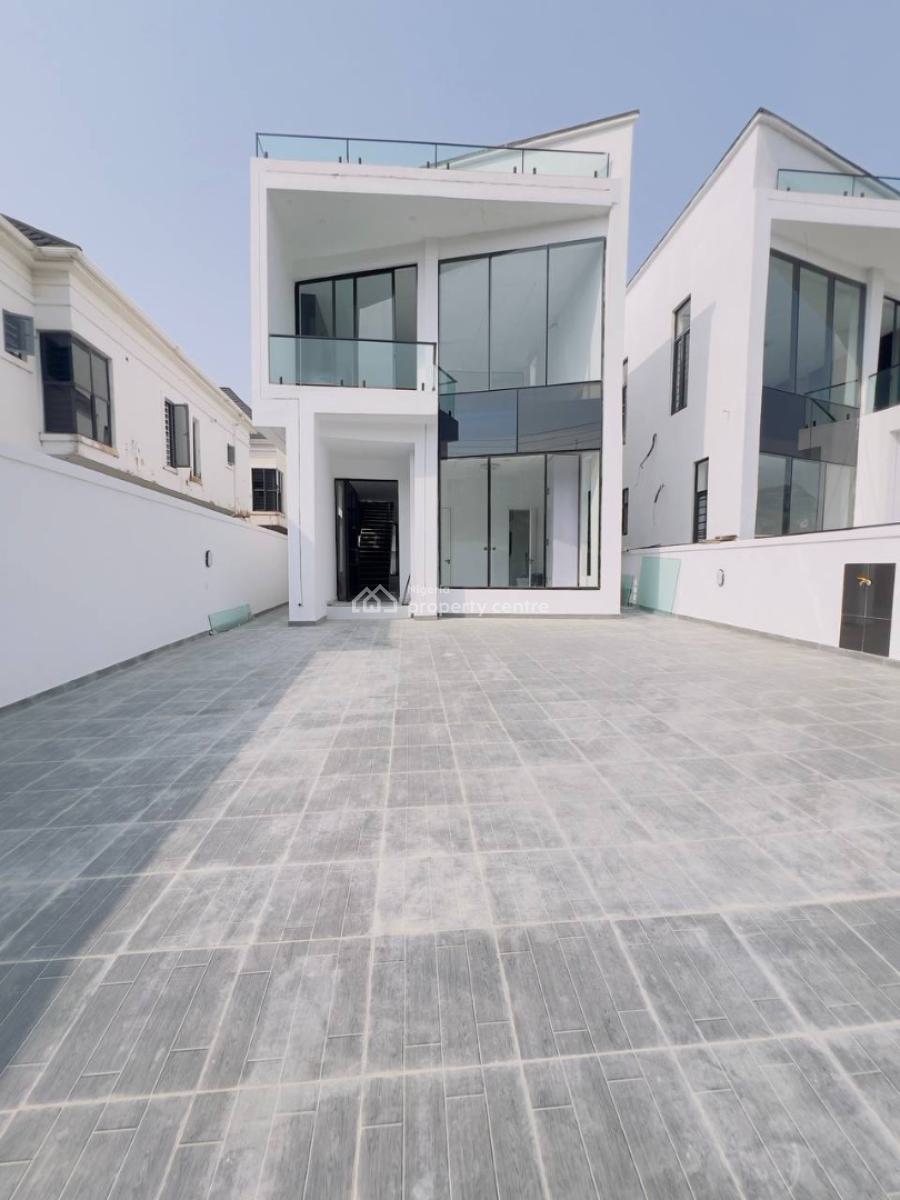 5 Bedroom Fully Detached Duplex +bq with Pool, Chevron Tollgate, Lekki, Lagos, Detached Duplex for Sale