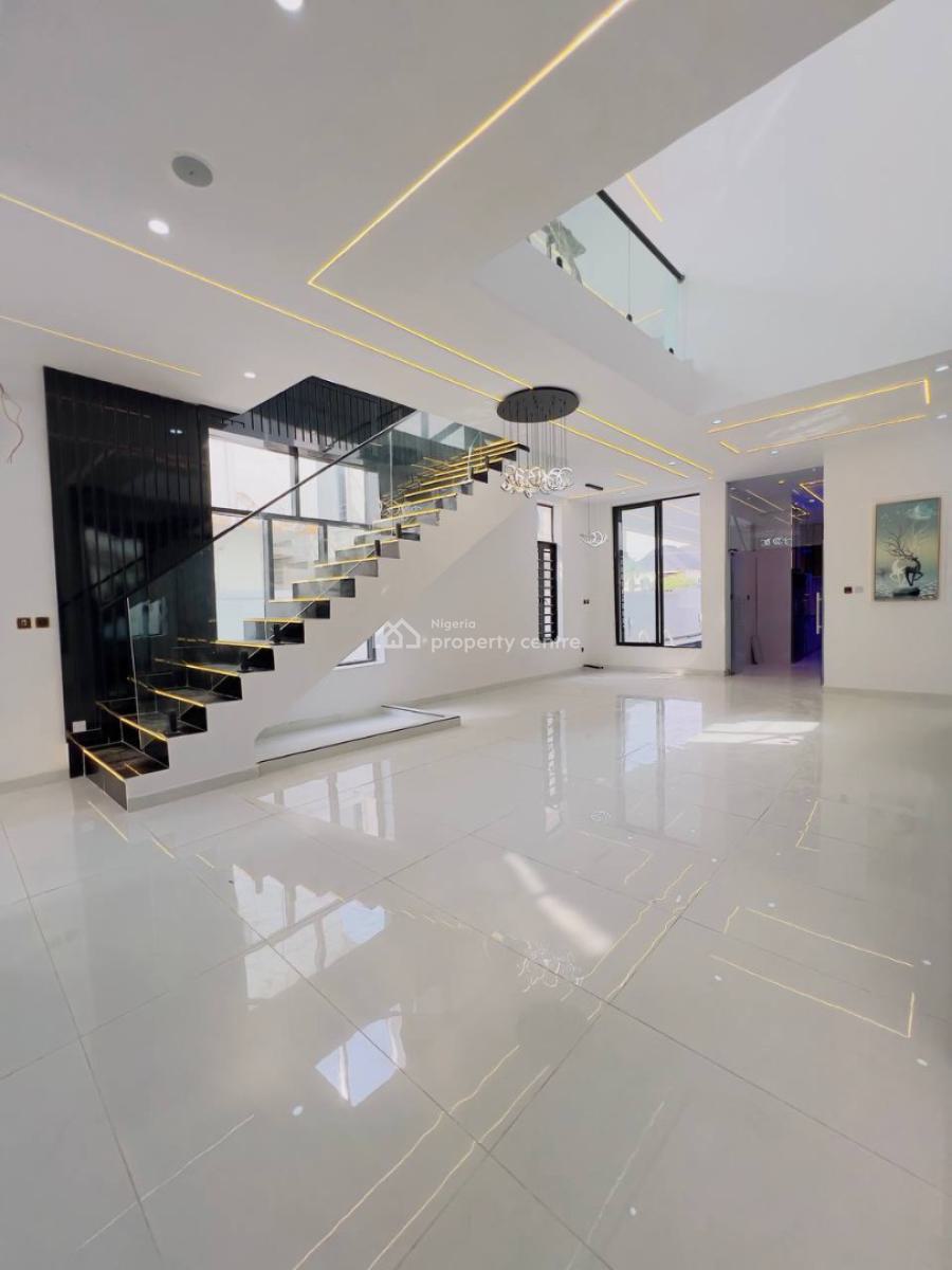 5 Bedroom Fully Detached Duplex +bq with Pool, Chevron Tollgate, Lekki, Lagos, Detached Duplex for Sale
