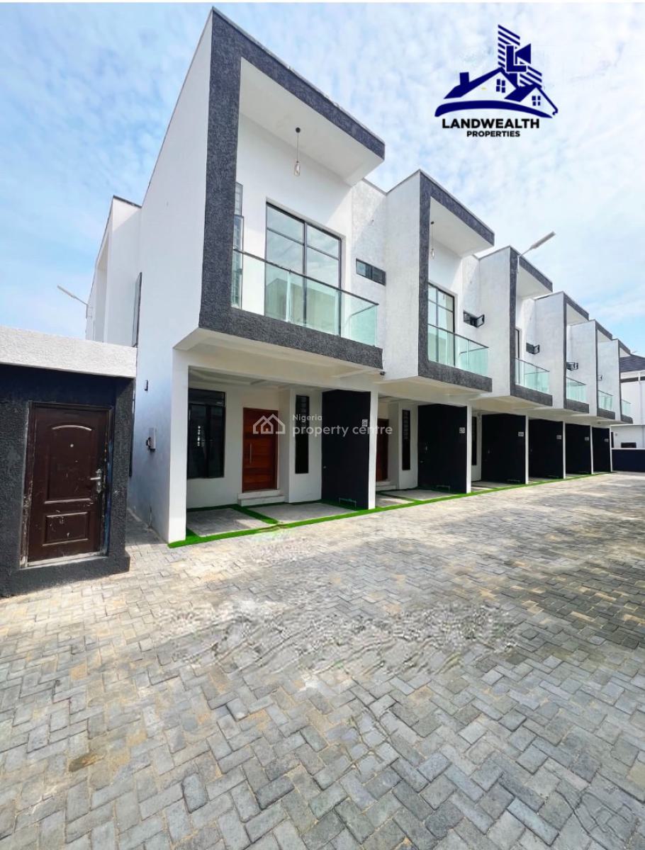 Newly Built 3 Bedroom Terraced Duplex, Ikota, Lekki, Lagos, Terraced Duplex for Sale