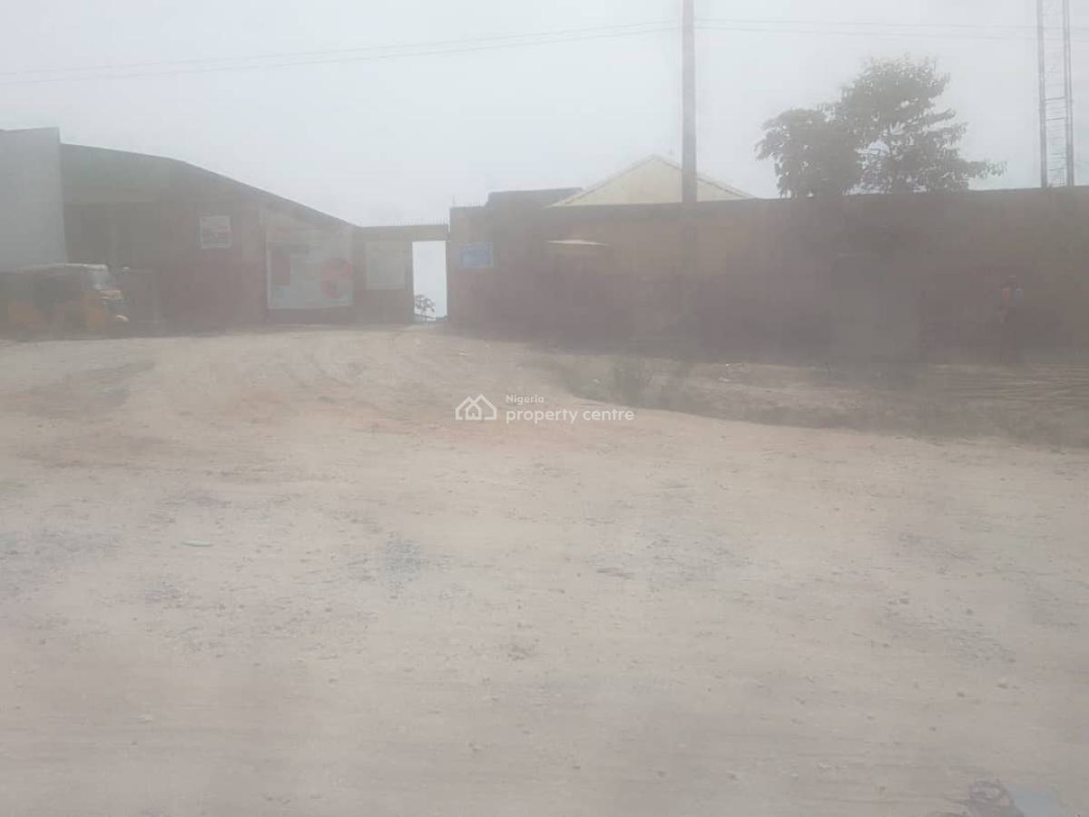 Fence Round Gated 5 Acres of Land, Owutu Ishawo Road Via Agric Bus Stop, Isawo, Ikorodu, Lagos, Land for Sale