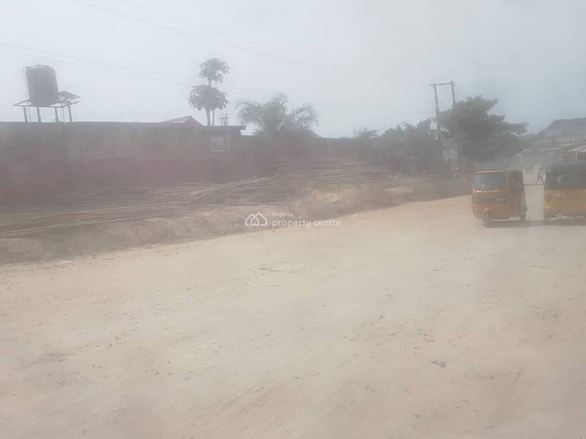 Fence Round Gated 5 Acres of Land, Owutu Ishawo Road Via Agric Bus Stop, Isawo, Ikorodu, Lagos, Land for Sale