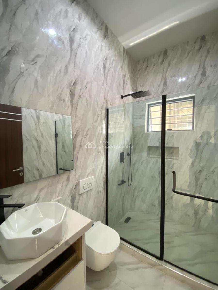 Neatly Built 4 Bedroom Terraced Duplex with Bq, Osapa, Lekki, Lagos, Terraced Duplex for Sale