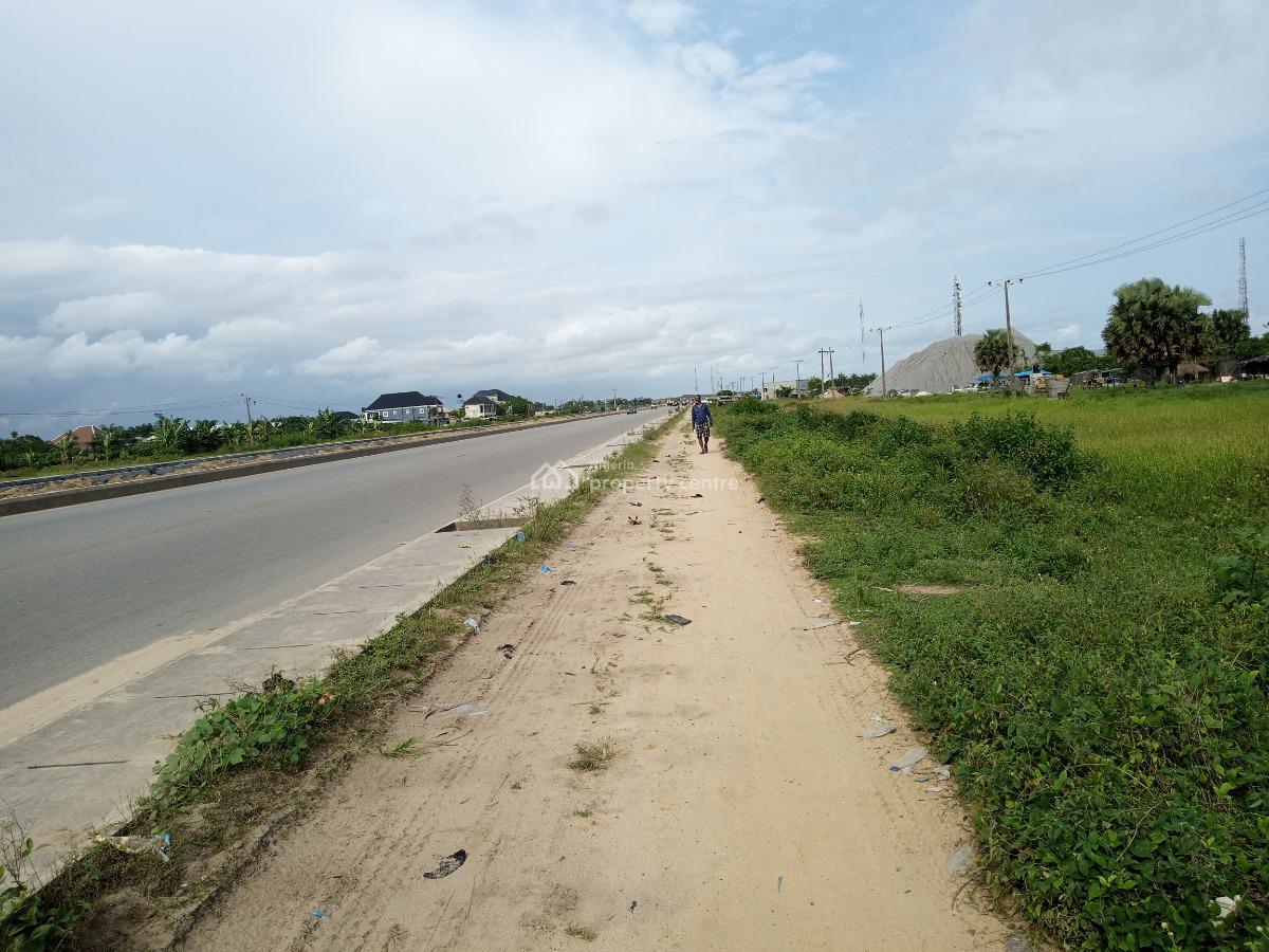 Over 25 Acres of Bare Dry Land, Lagos-badagry Expressway, Agemowo., Badagry, Lagos, Mixed-use Land for Sale
