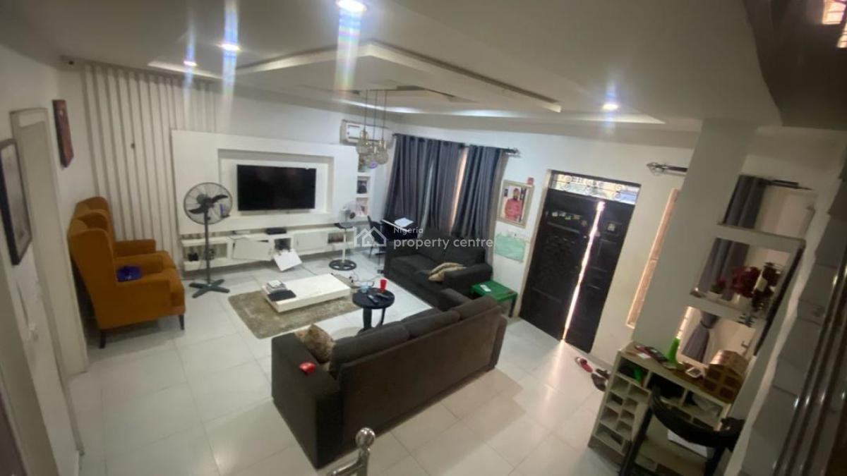 Fully Furnished 4 Bedroom Terrace Duplex in a Well Secured Estate, Ogidan, Sangotedo, Ajah, Lagos, Terraced Duplex for Rent