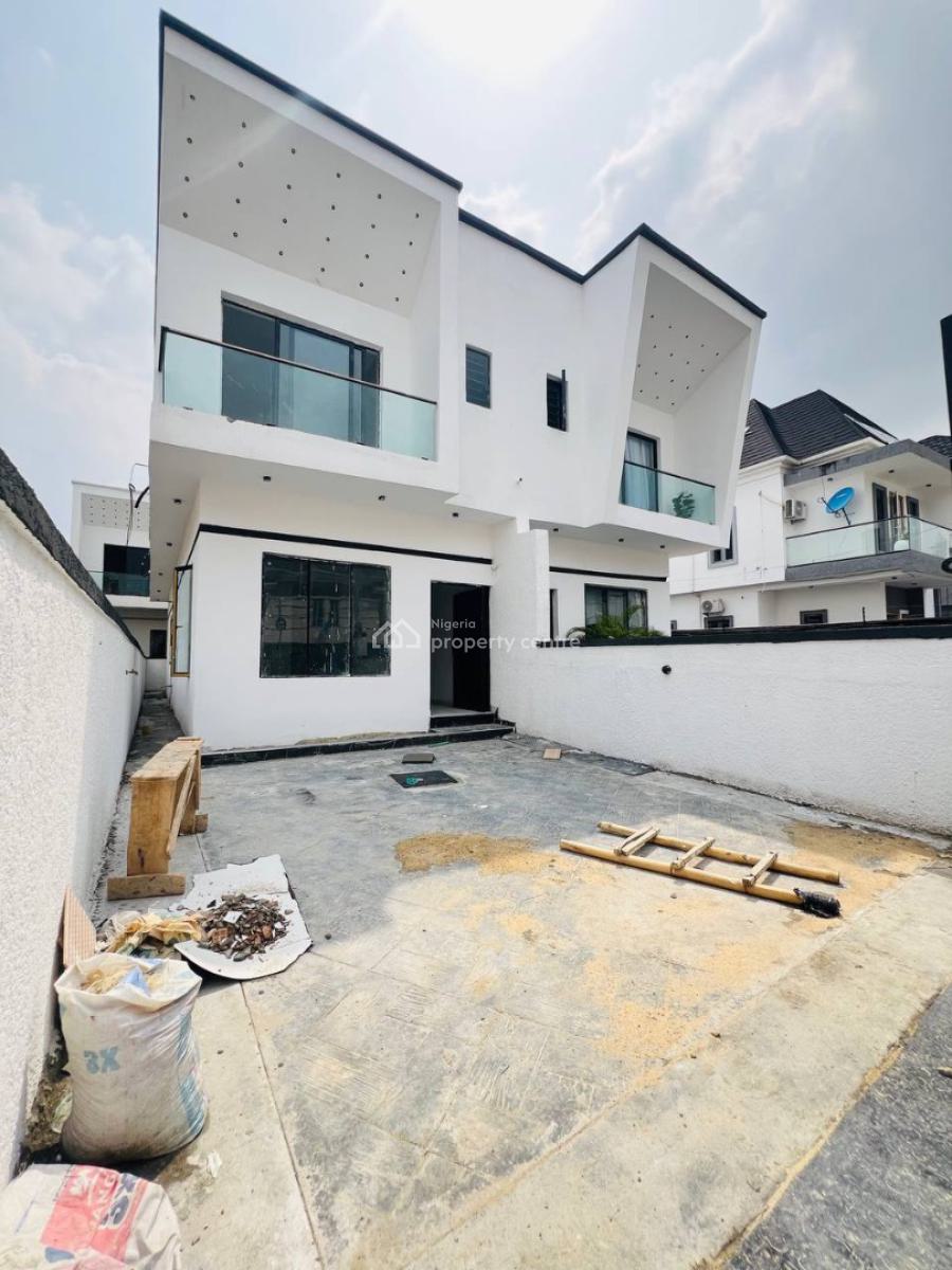 4 Bedroom Semi Detached Duplex +bq, Chevron, Lekki, Lagos, Semi-detached Duplex for Sale