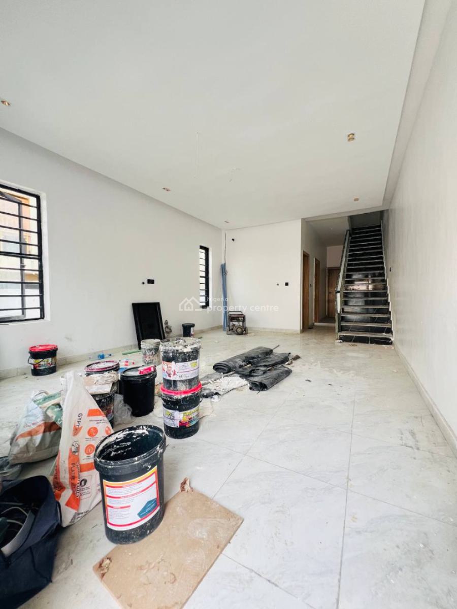 4 Bedroom Semi Detached Duplex +bq, Chevron, Lekki, Lagos, Semi-detached Duplex for Sale