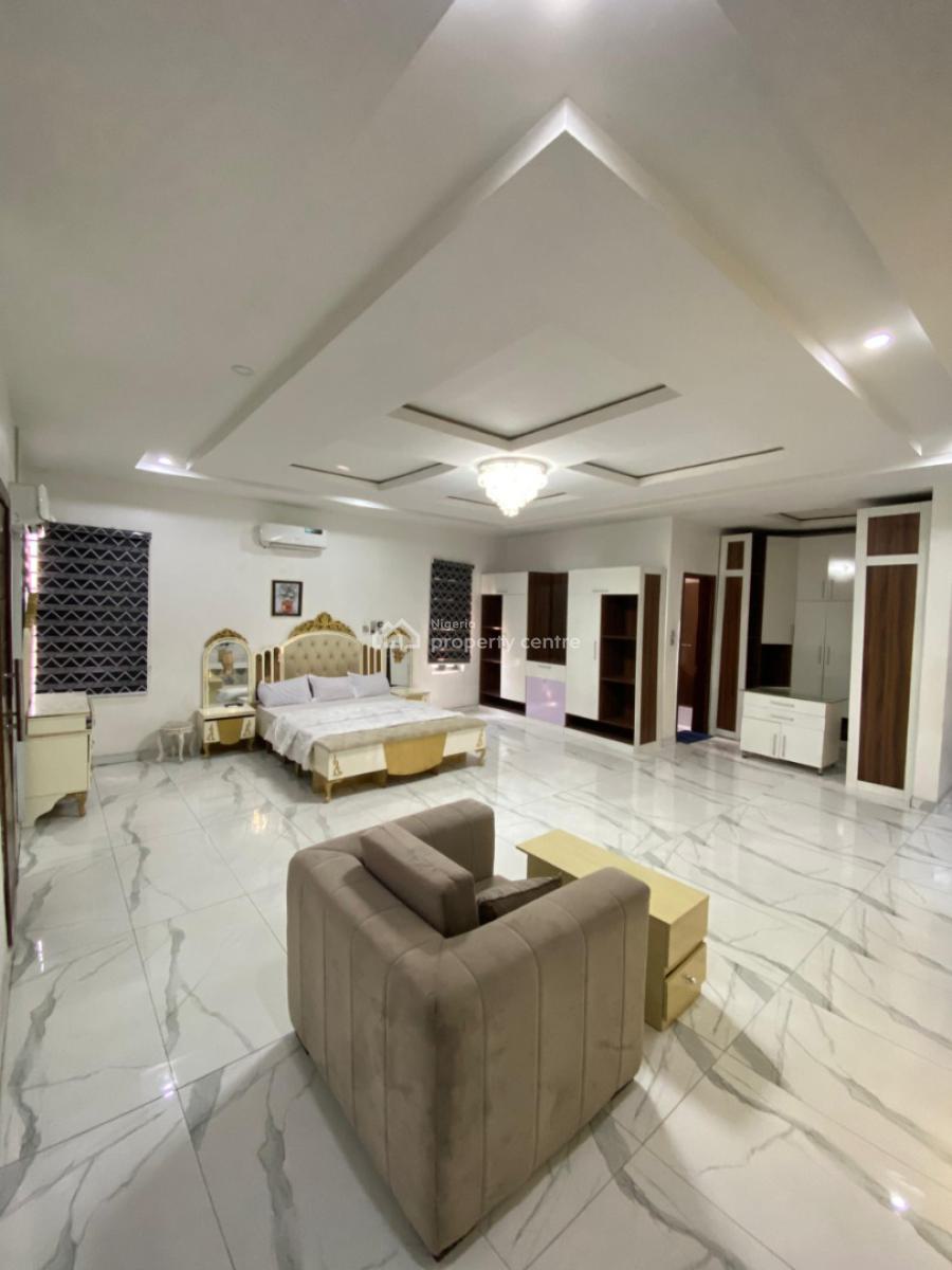 Fully Furnished 5 Bedroom Duplex with Bq, Chevron, Lekki, Lagos, Detached Duplex for Rent