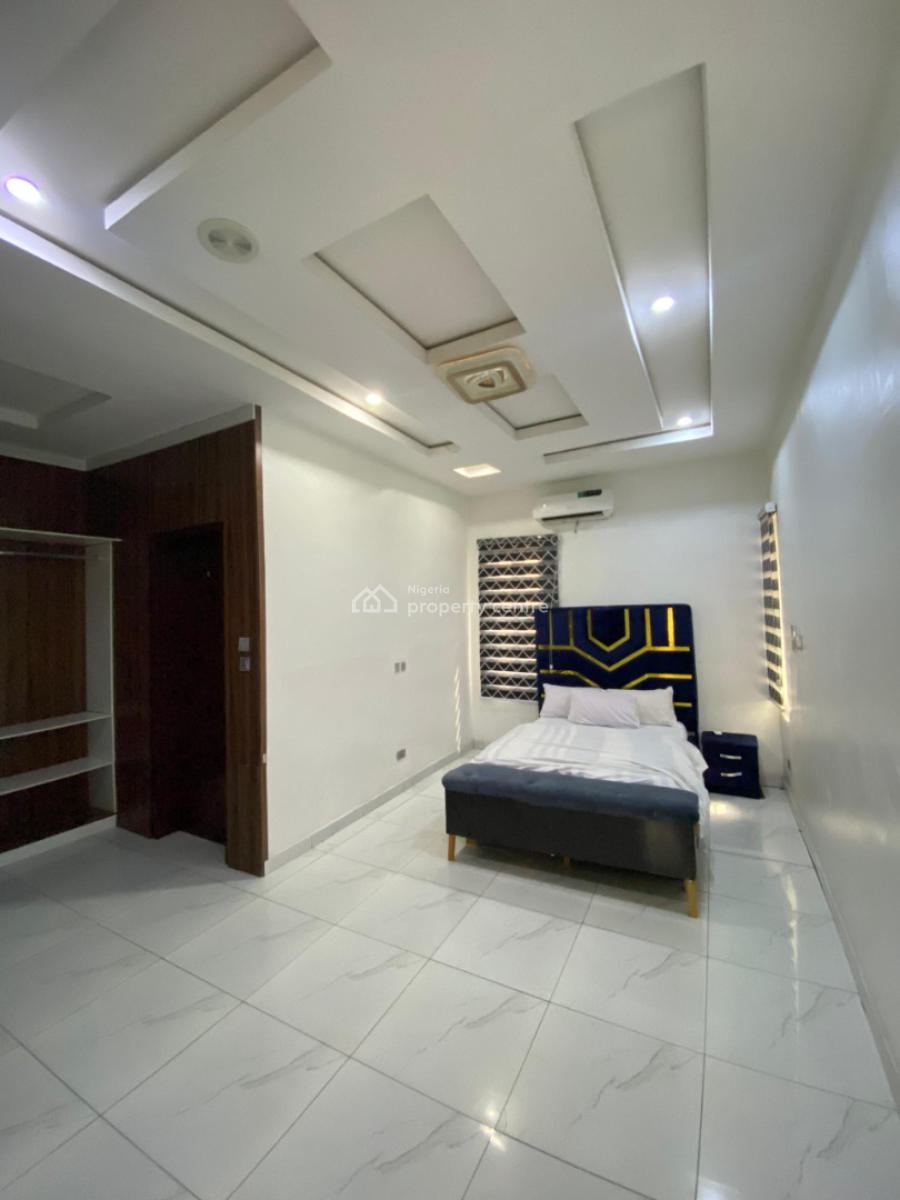Fully Furnished 5 Bedroom Duplex with Bq, Chevron, Lekki, Lagos, Detached Duplex for Rent