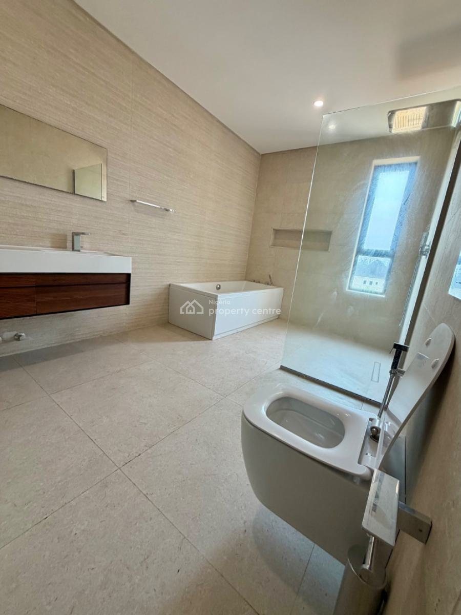 an Exceptional 5-bedroom Terrace with Elevator & Lifestyle Amenities, Banana Island, Ikoyi, Lagos, Terraced Duplex for Rent