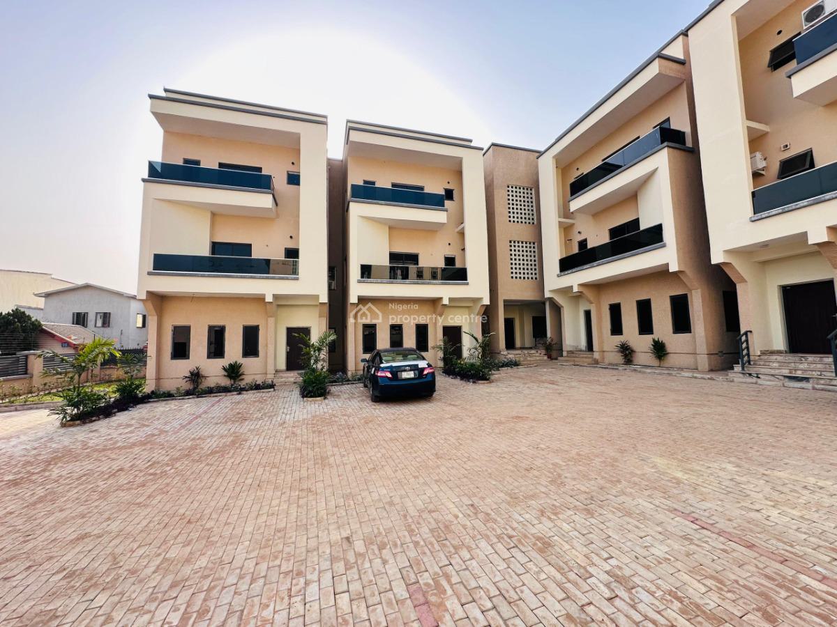 Exclusive 4-bedroom Terraced Duplex with Bq, Durumi, Abuja, Terraced Duplex for Sale