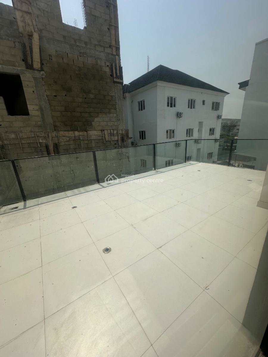 Spacious Solid 2bedroom Apartment with Open Terrace, Off Freedom Way, in a Highly Sought After Haven Neighborhood, Ikate, Lekki, Lagos, Block of Flats for Sale