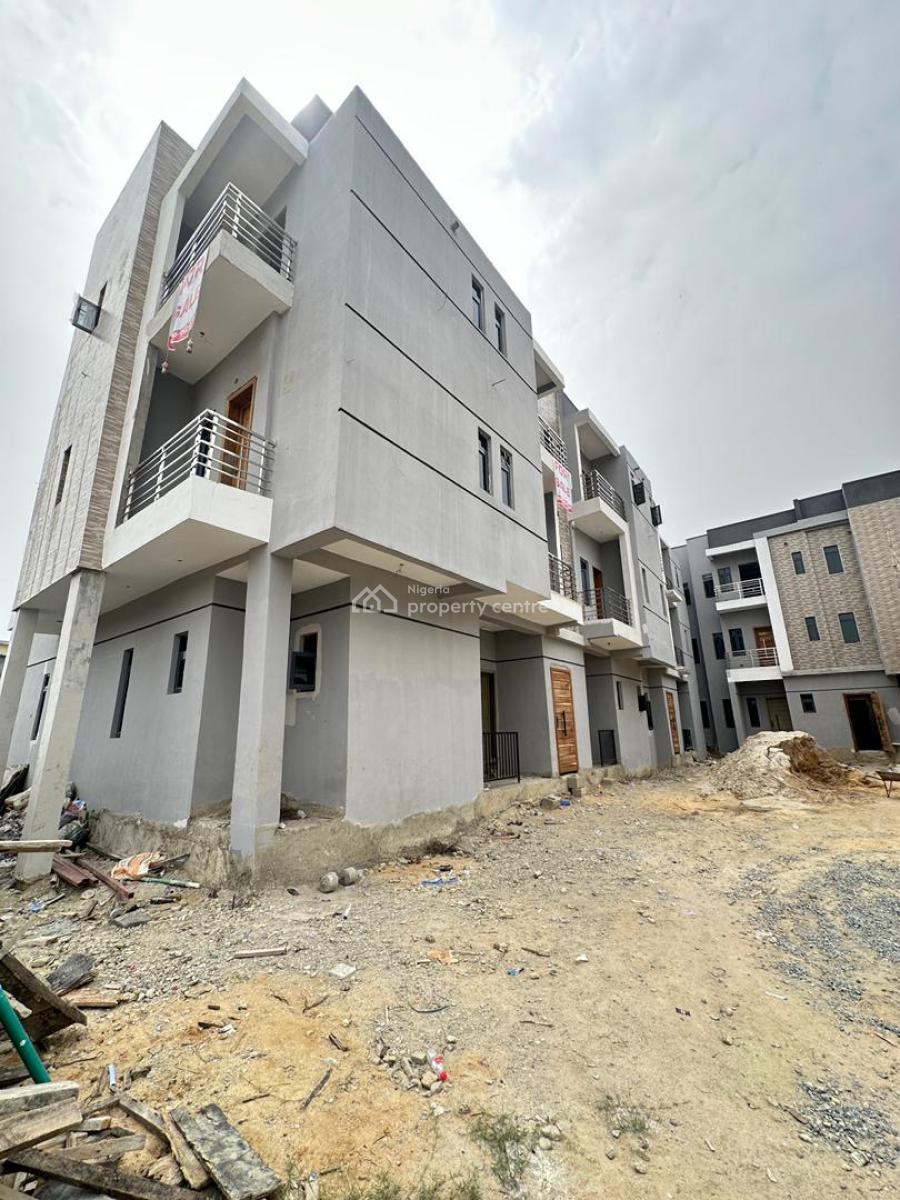 Spacious 3 Bedroom Apartment with Gym, Pool, Abraham Adesanya, Ajah, Lagos, Flat / Apartment for Sale