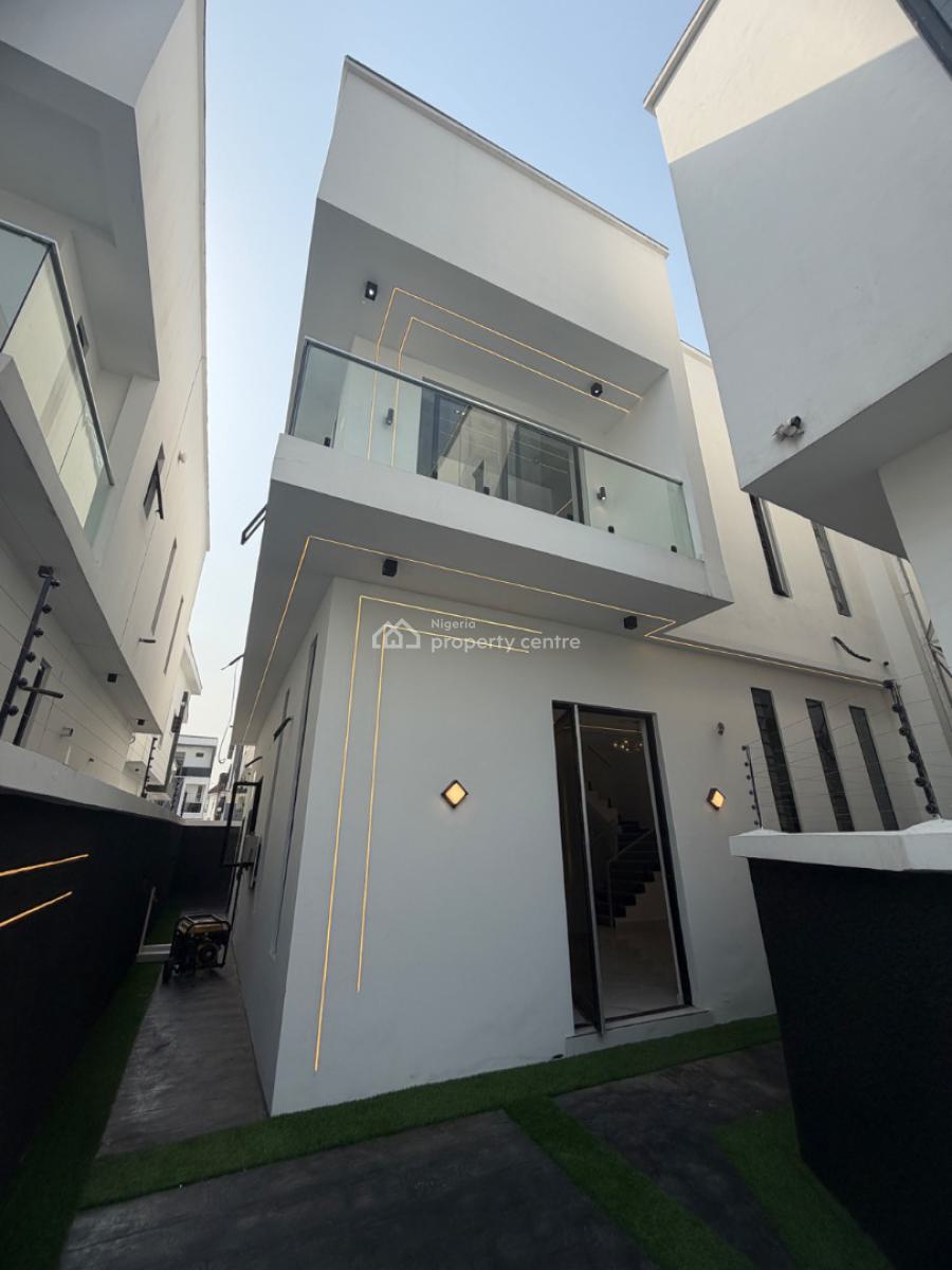 Most Affordable 4 Bedroom Semi-detached Duplex, Chevron, Lekki Phase 2, Lekki, Lagos, Semi-detached Duplex for Sale