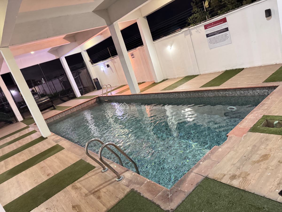 Partially Furnished Apartment Space in a Fully Serviced Estate, Adijran Road, Osapa, Osapa, Lekki, Lagos, Mini Flat (room and Parlour) for Rent