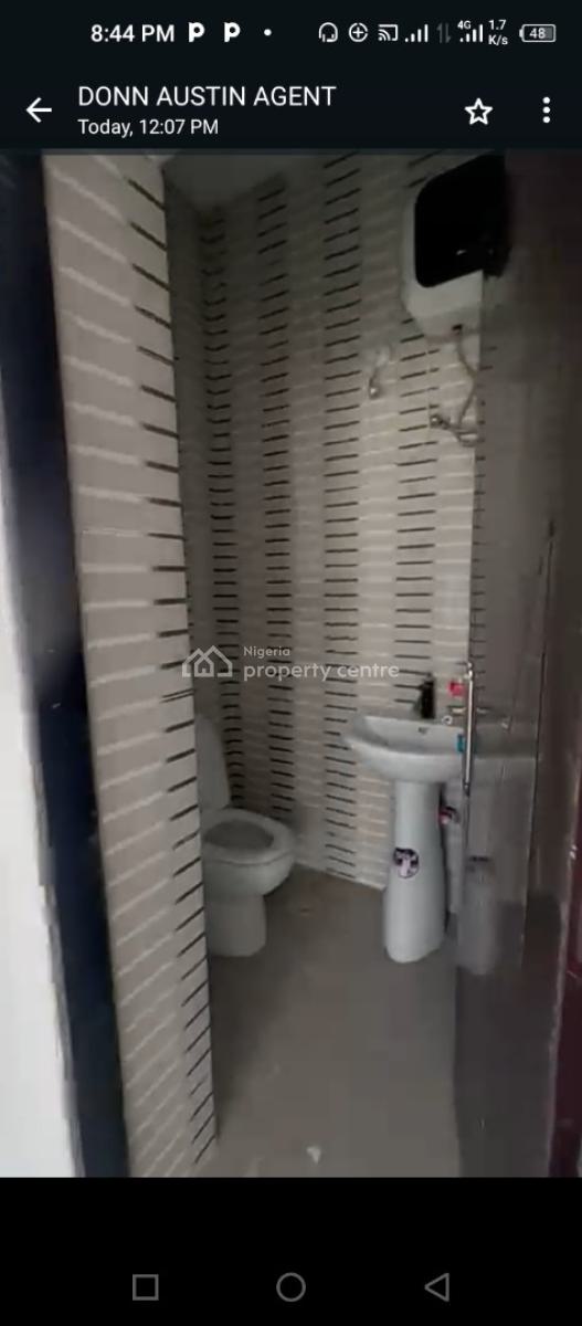 Brand New 1-bedroom Apartment with Guest Toilet { Video}, New Road Near Chevron, Lekki, Lagos, Mini Flat (room and Parlour) for Rent