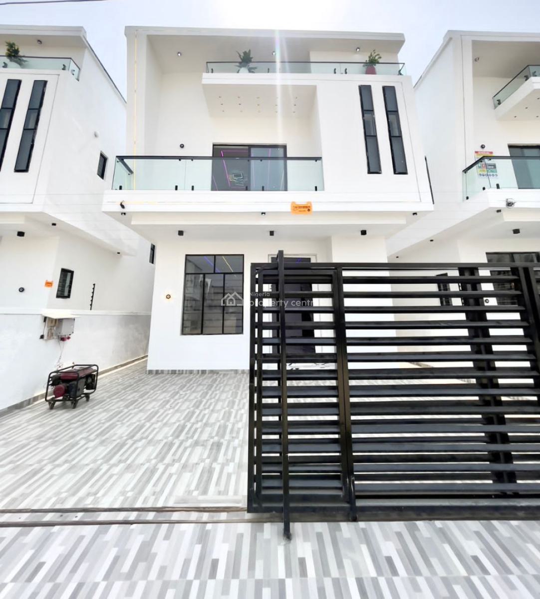 Gorgeously Finished Luxury 4 Bed Fully Detached Duplex with Bq, Ajah, Lagos, Detached Duplex for Sale