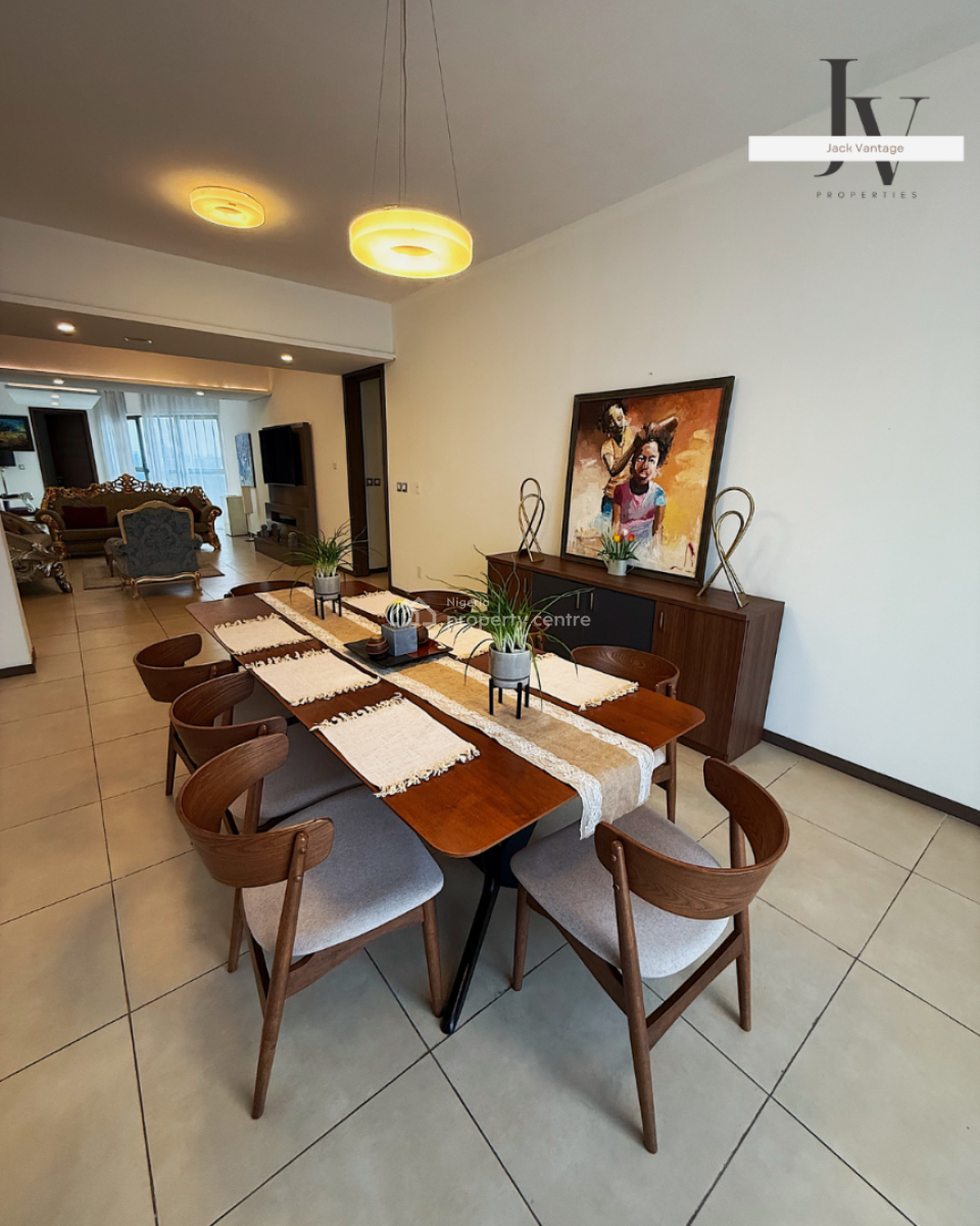 Furnished 3-bedroom Apartments, Off Adeola Odeku Street, Victoria Island (vi), Lagos, Flat / Apartment for Rent